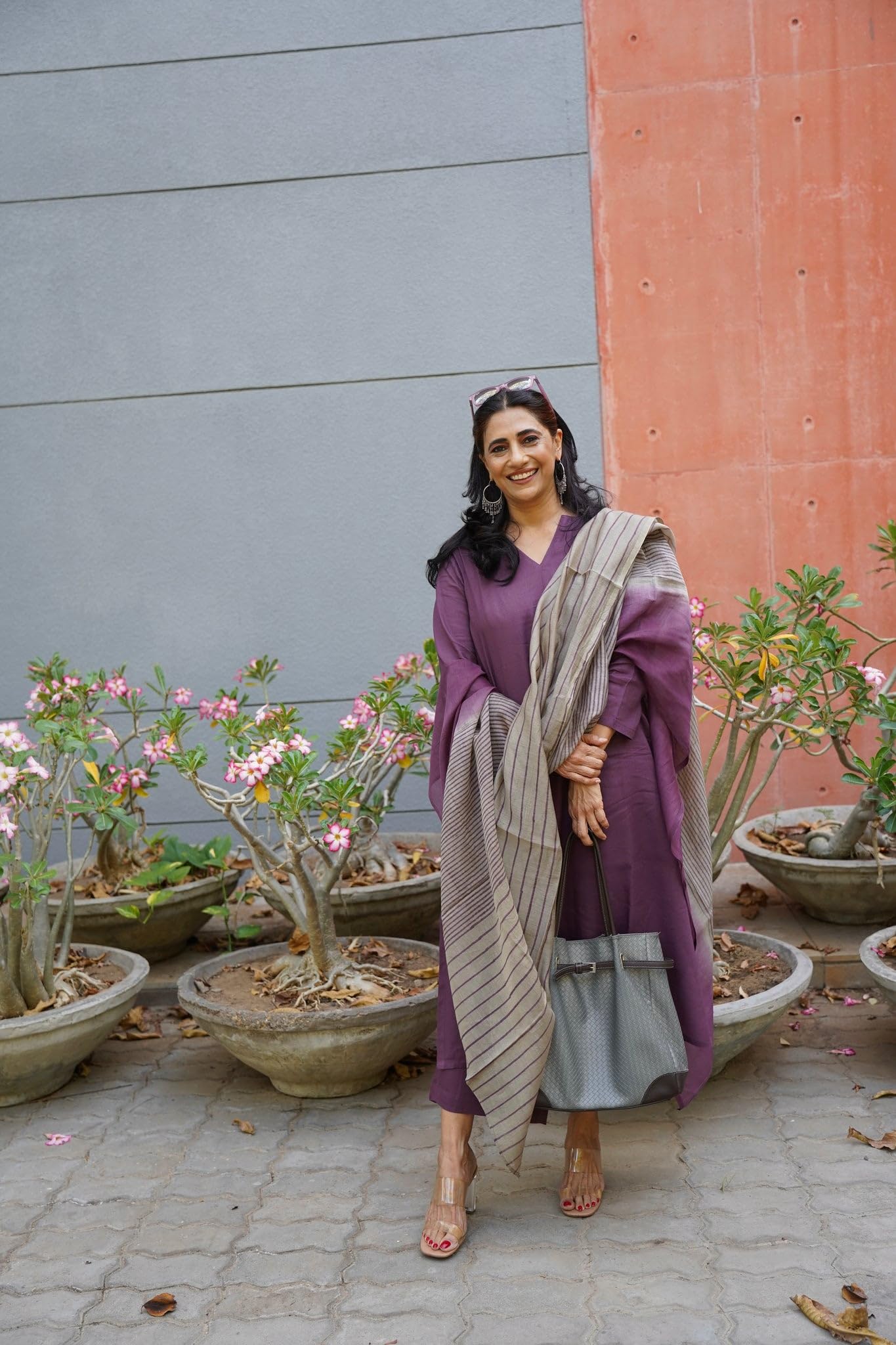 ANNI DESIGNER Women's Rayon Blend Solid Straight Kurta with Pant & Dupatta